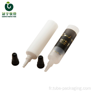 Tube plastique de 5 ml pour emballage de crème pour les yeux